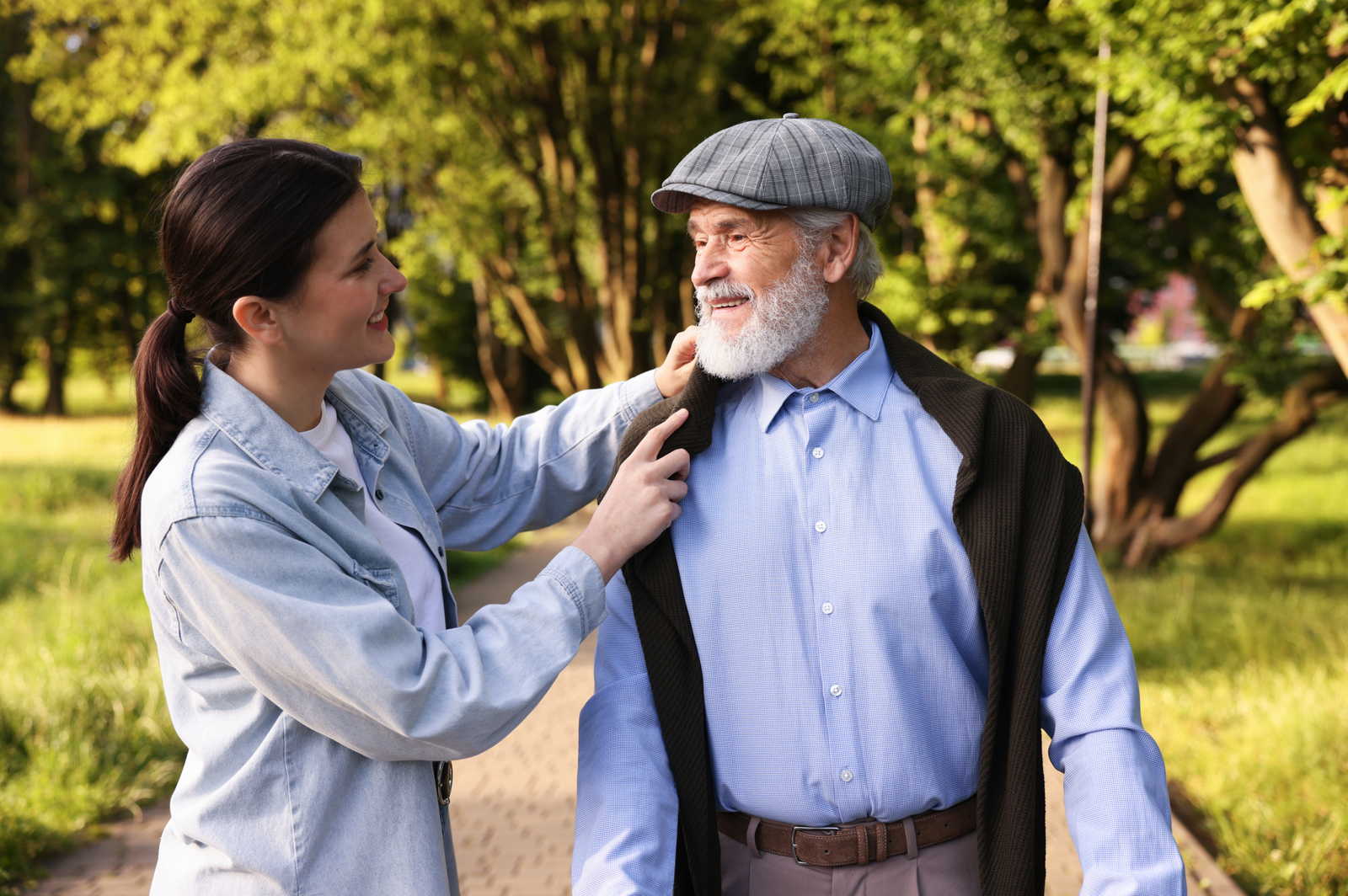 Personal & Home Support — caregiver assisting at home